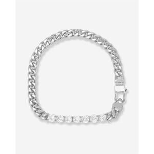 NEW MELINDA MARIA women's julian loves bracelet in siver